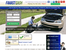 Tablet Screenshot of faaastcash.com